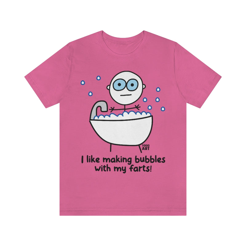 Load image into Gallery viewer, Stickboy Fart Bubbles Unisex Tee
