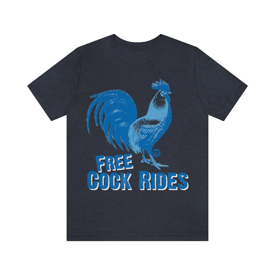 Free Cock Rides Unisex Tee