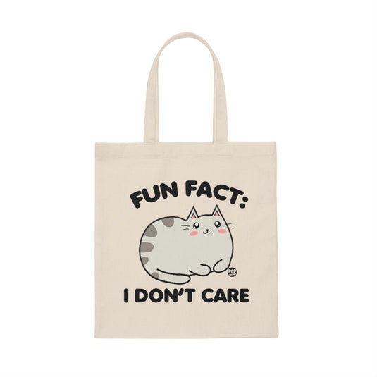 Fun Fact Cat Tote