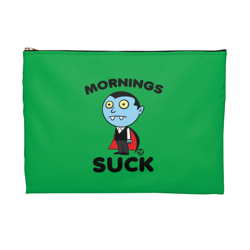 Load image into Gallery viewer, Morning Suck Dracula Zip Pouch
