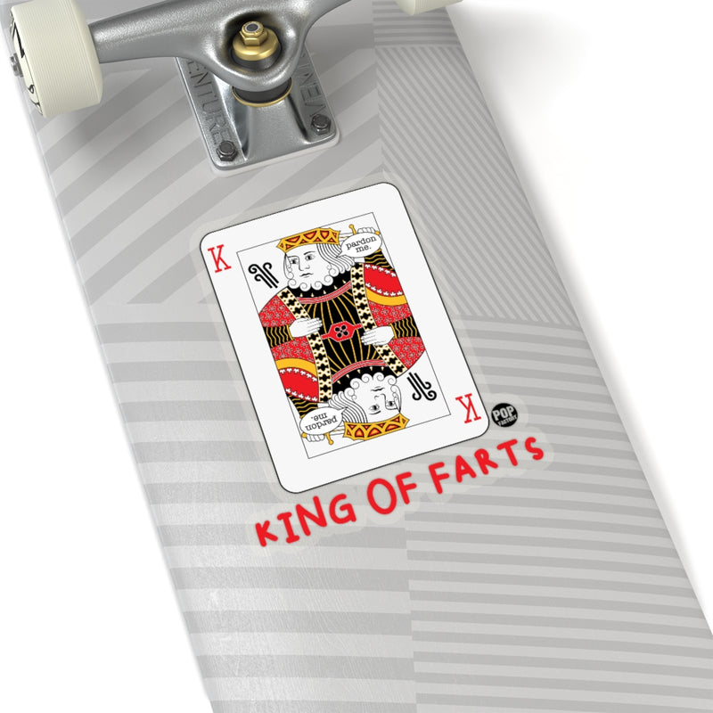 Load image into Gallery viewer, King Of Farts Sticker
