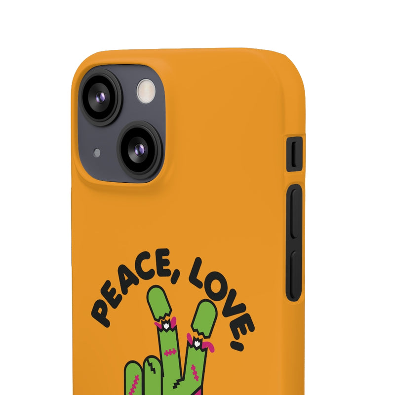 Load image into Gallery viewer, Peace Love Zombies Phone Case
