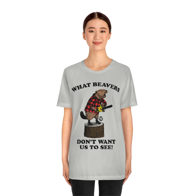 Load image into Gallery viewer, Beaver Chainsaw Unisex Tee
