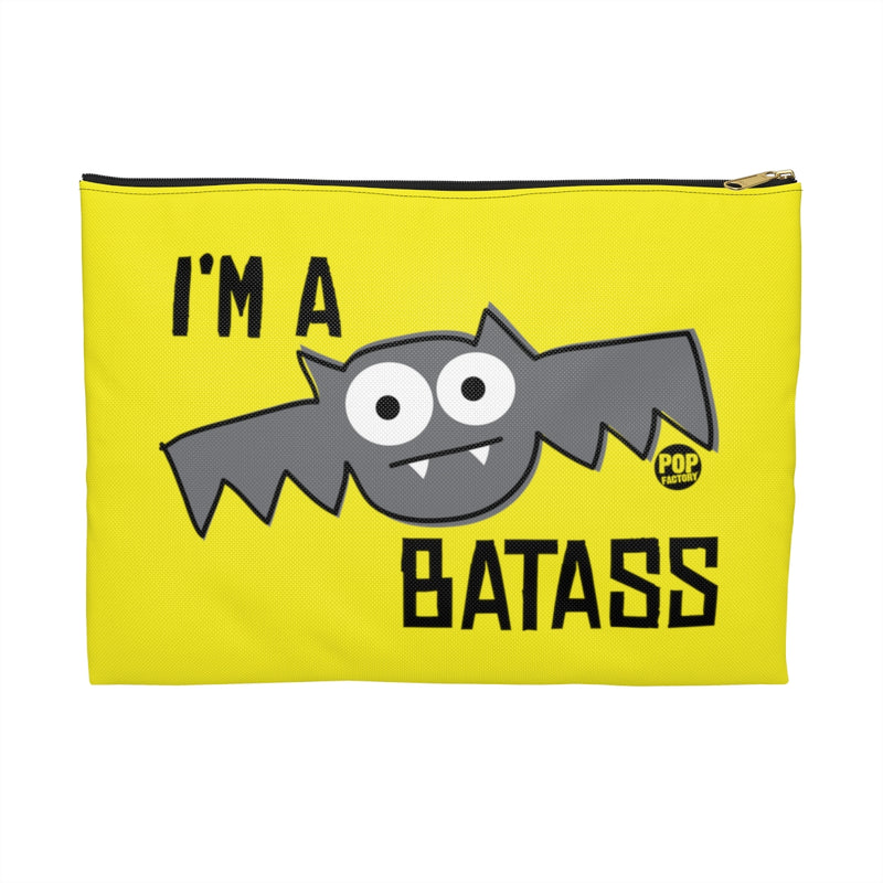 Load image into Gallery viewer, I&#39;m A Batass Bat Zip Pouch

