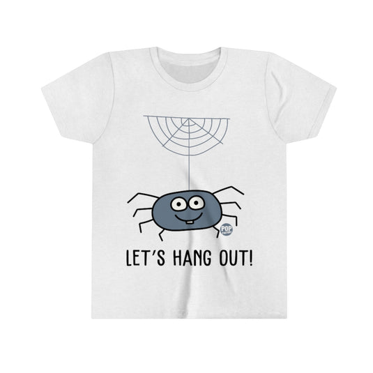 Let's Hang Out Spider Youth Short Sleeve Tee