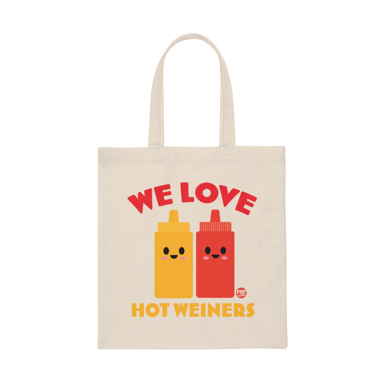 Load image into Gallery viewer, We Love Hot Weiners Tote

