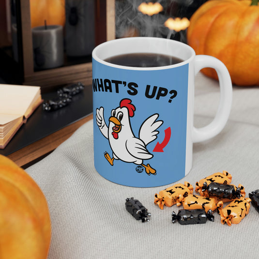What's Up Chicken Butt Coffee Mug