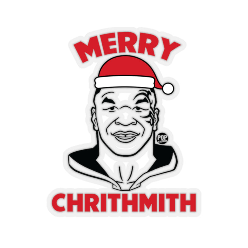 Merry Chrithmith Tyson Sticker