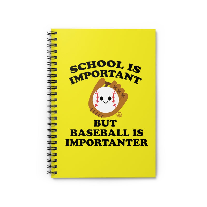 Load image into Gallery viewer, Baseball Importanter Notebook
