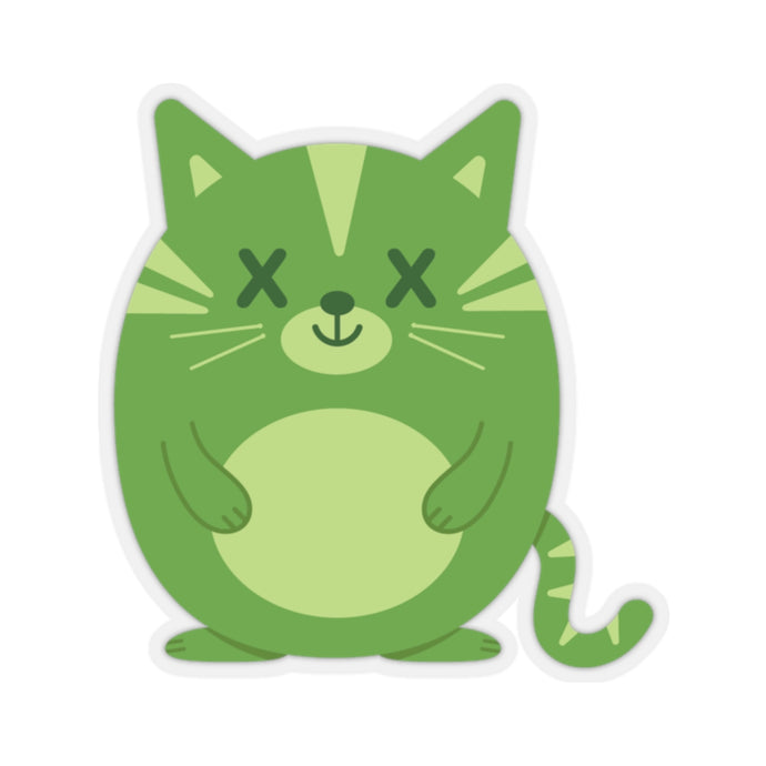 Deadimals Cat Sticker