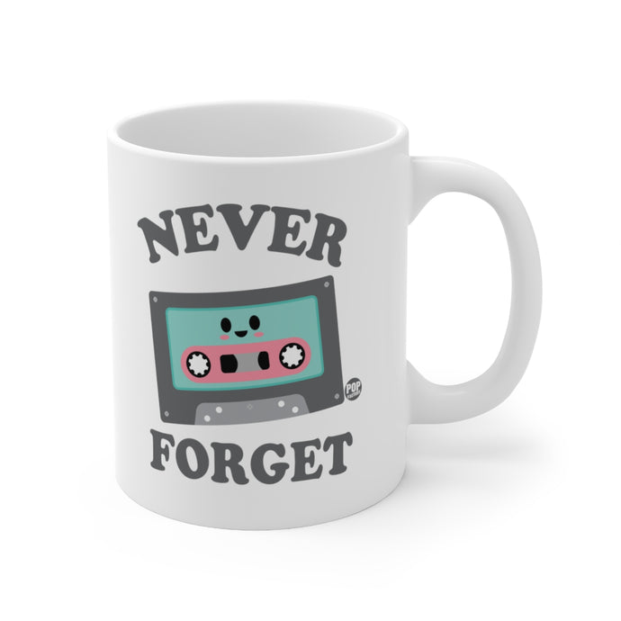 Never Forget Cassette Tape Mug