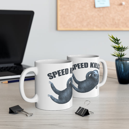 Speed Kills Sloth Mug