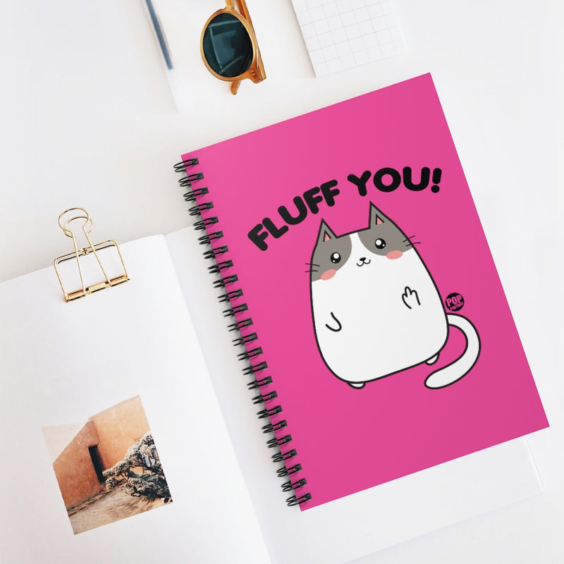 Load image into Gallery viewer, Fluff You Cat Notebook
