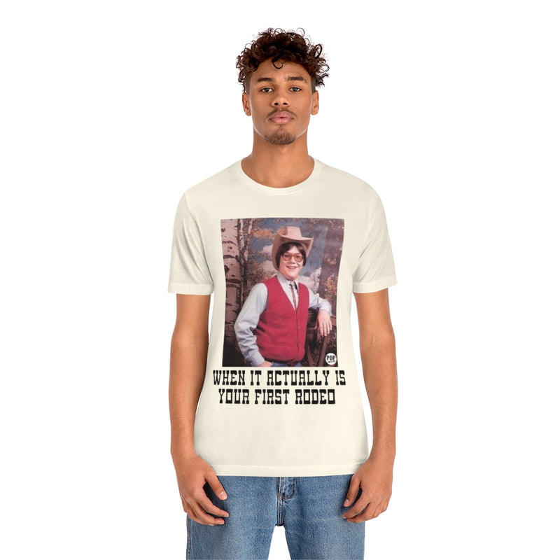 Load image into Gallery viewer, First Rodeo Unisex Tee

