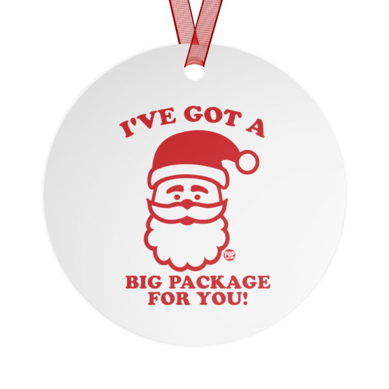 Load image into Gallery viewer, Santa Big Package Ornament
