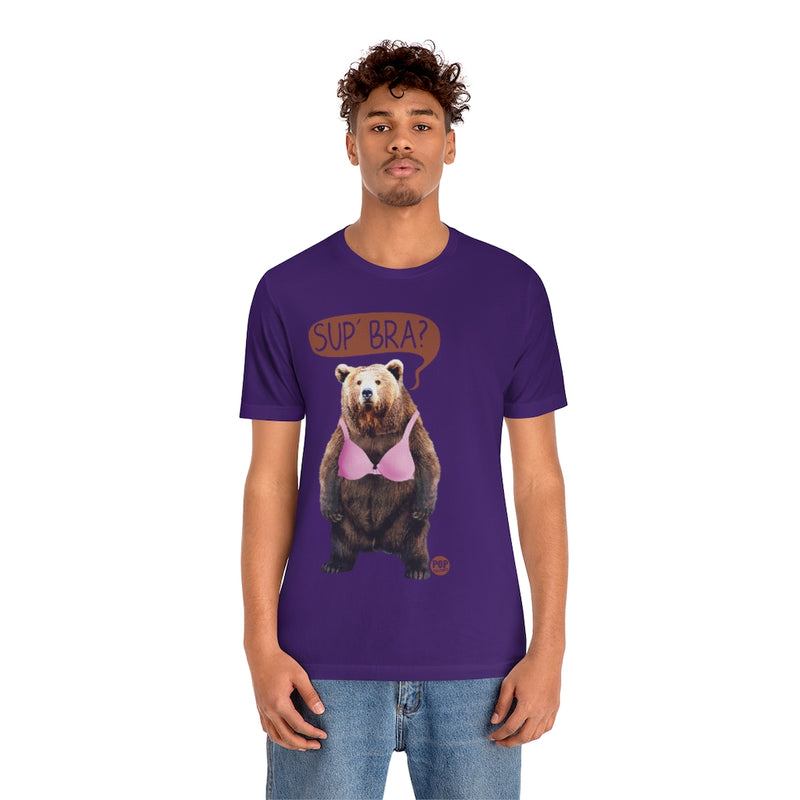 Load image into Gallery viewer, Sup Bra Bear Unisex Tee
