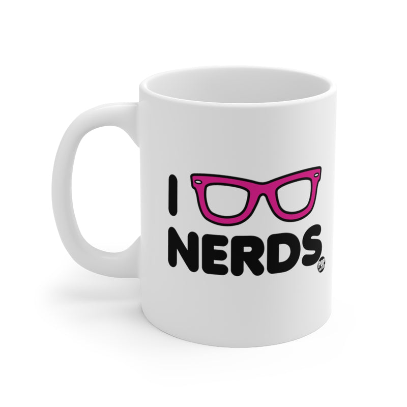 Load image into Gallery viewer, I Love Nerds Glasses Mug
