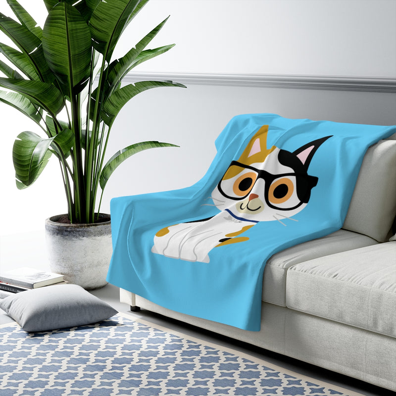Load image into Gallery viewer, Bow Wow Meow Japanese Bobtail Blanket
