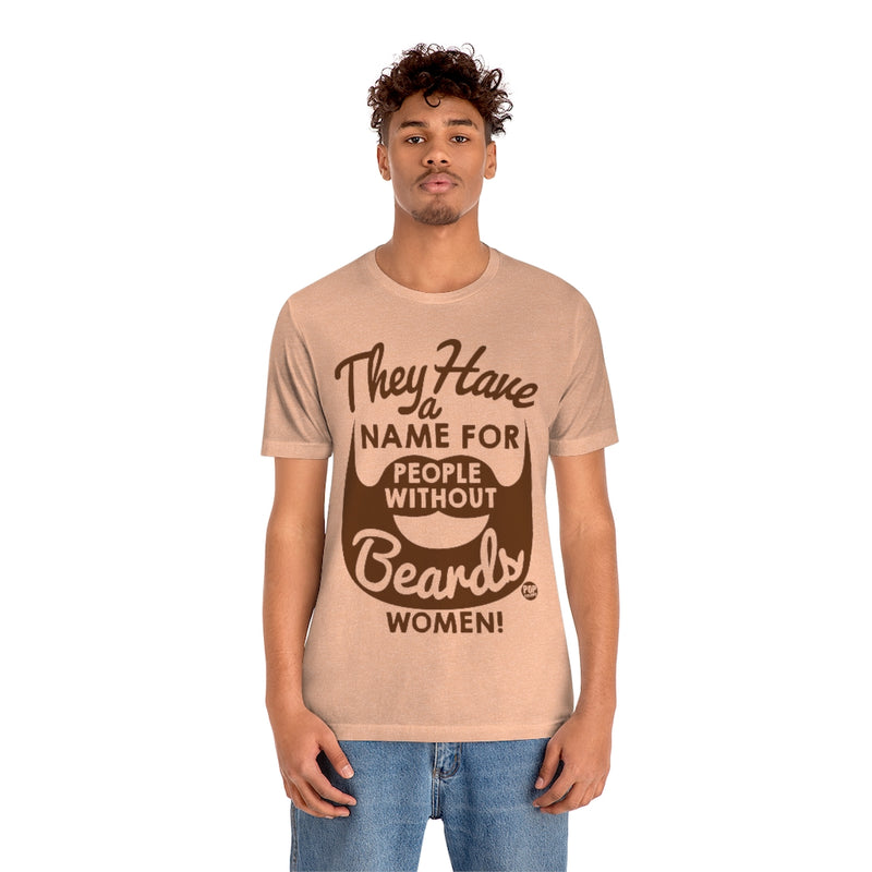 Load image into Gallery viewer, People Without Beards Women Unisex Tee
