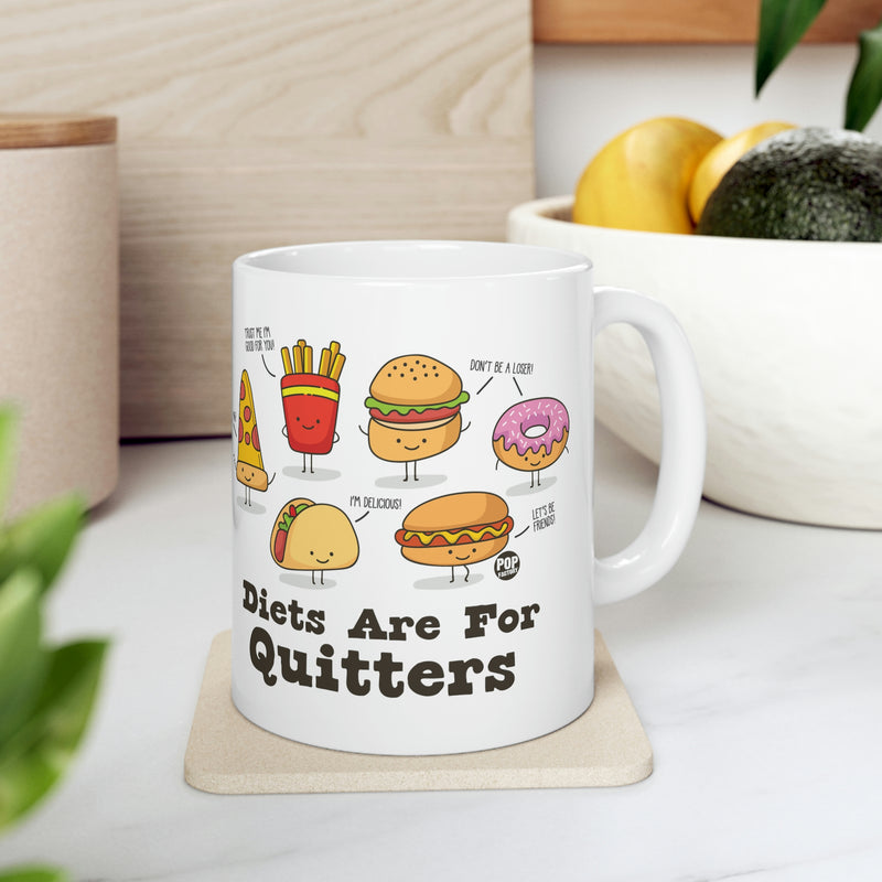 Load image into Gallery viewer, Diets Are For Quitters Mug
