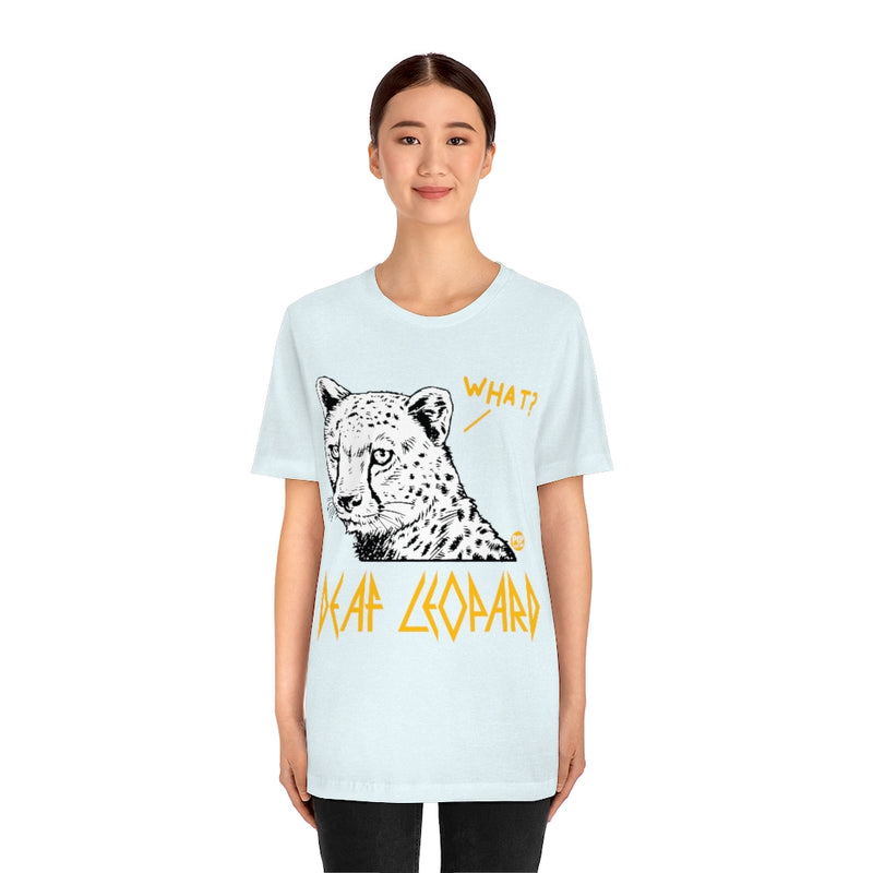 Load image into Gallery viewer, Deaf Leopard Realistic Unisex Tee

