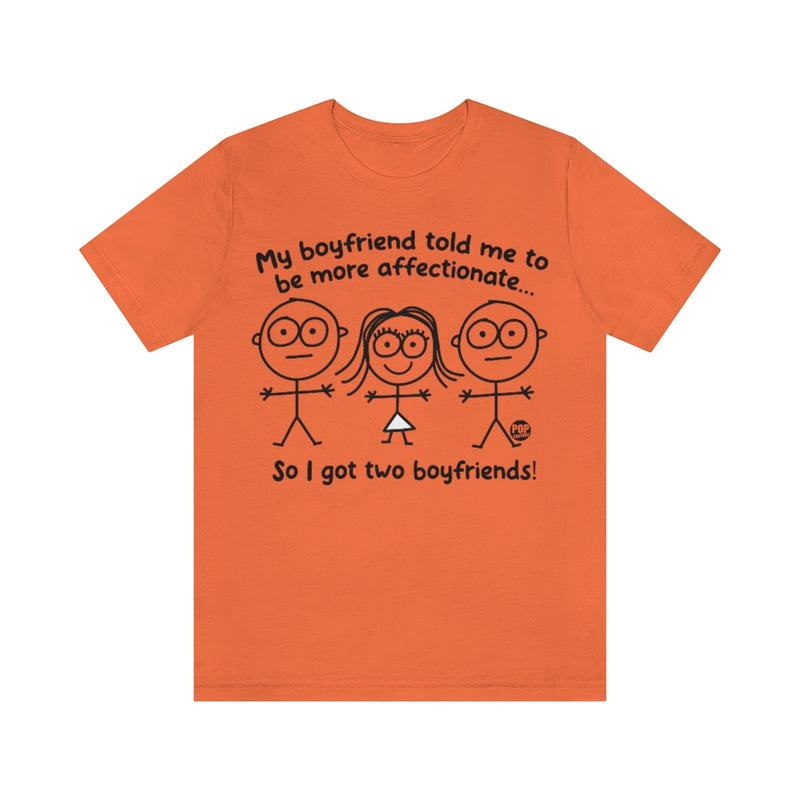 Load image into Gallery viewer, Two Boyfriends Girl Unisex Tee
