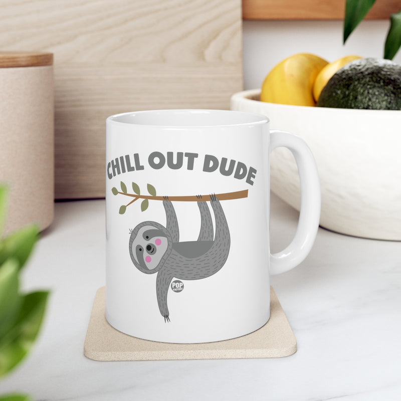 Load image into Gallery viewer, Chill Out Dude Sloth Mug
