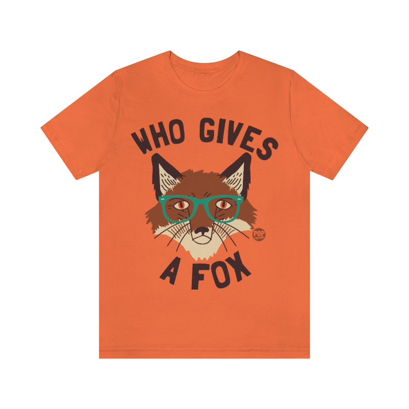 Load image into Gallery viewer, Who Give A Fox Unisex Tee
