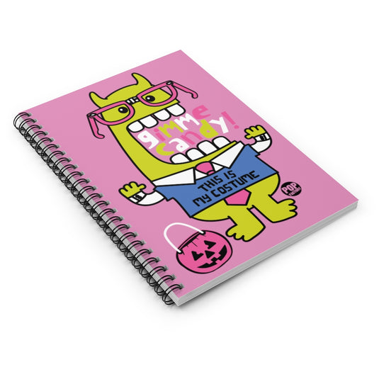 Gimme Candy Monster Notebook