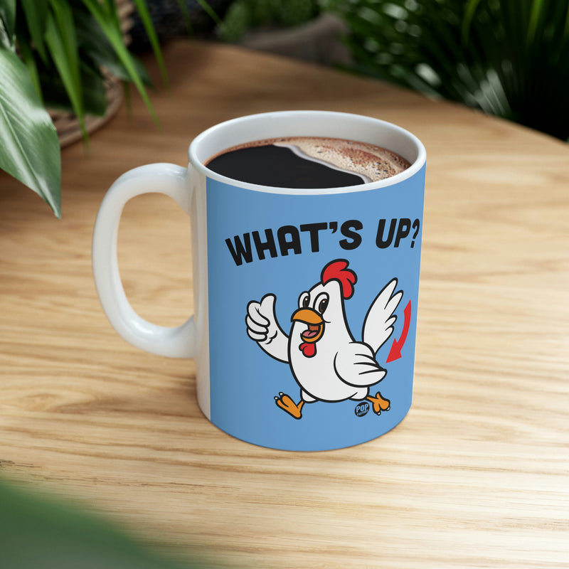 Load image into Gallery viewer, What&#39;s Up Chicken Butt Coffee Mug
