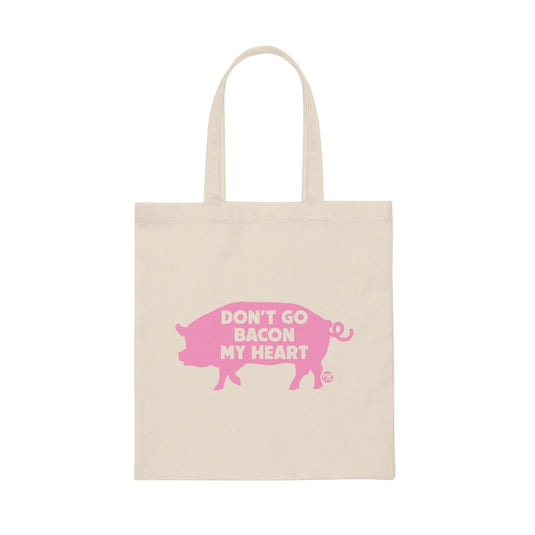 Bacon My Heart Pig Tote