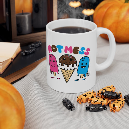 Hot Mess Ice Cream Mug