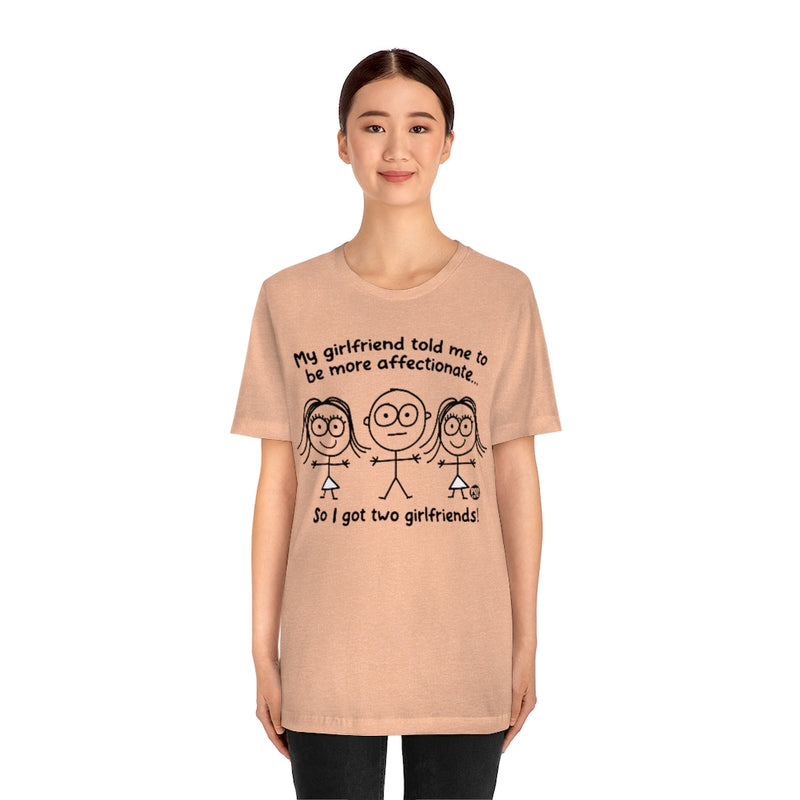 Load image into Gallery viewer, Two Girlfriends Boy Unisex Tee
