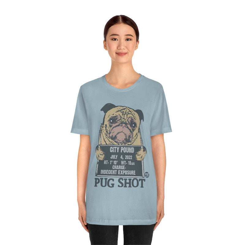 Load image into Gallery viewer, Pug Shot City Pound Unisex Tee
