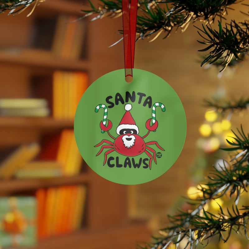 Load image into Gallery viewer, Santa Claws Crab Ornament
