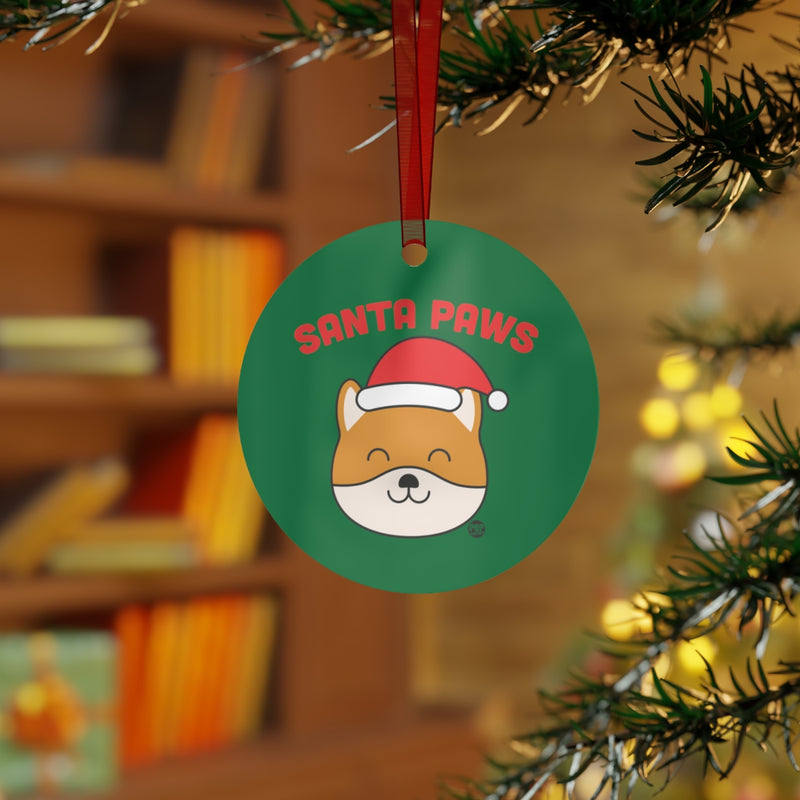 Load image into Gallery viewer, Santa Paws Dog Ornament

