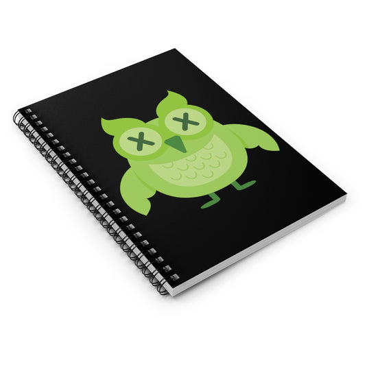 Deadimals Owl Notebook