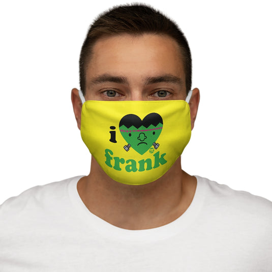 I Love Frank Face Mask