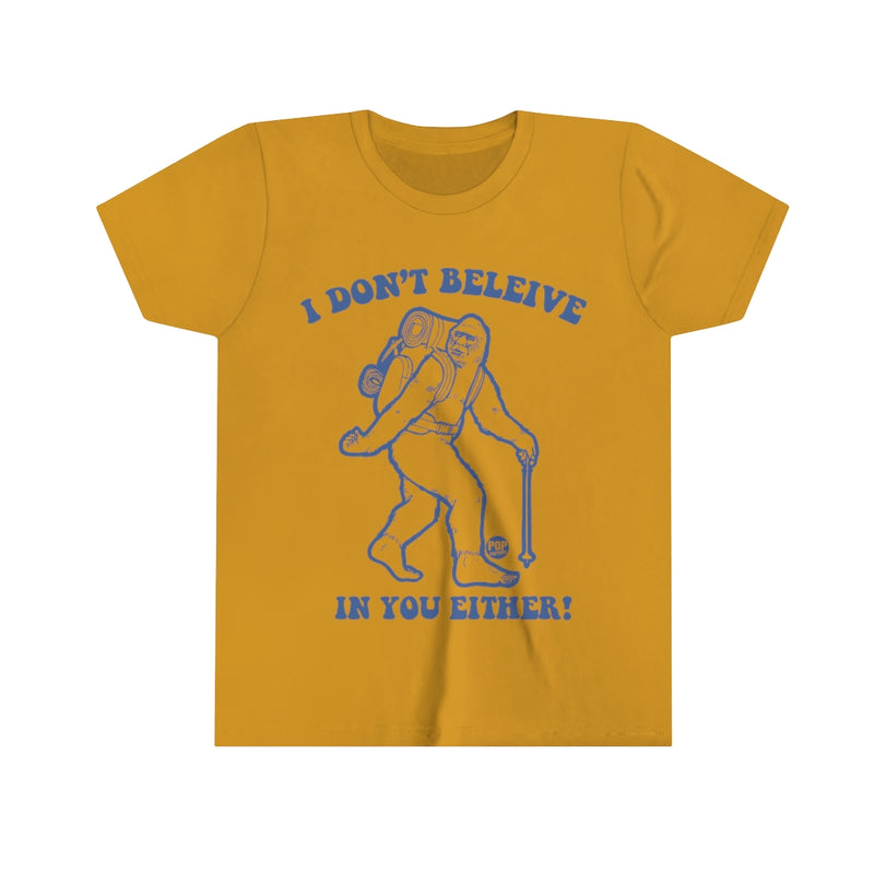 Load image into Gallery viewer, Believe Bigfoot Youth Short Sleeve Tee
