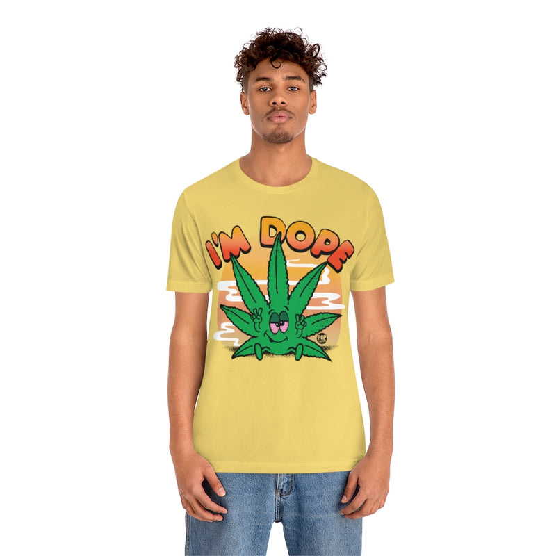 Load image into Gallery viewer, I&#39;m Dope Potleaf Unisex Tee
