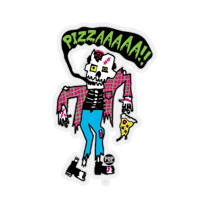Pizzzzzza Zombie Sticker