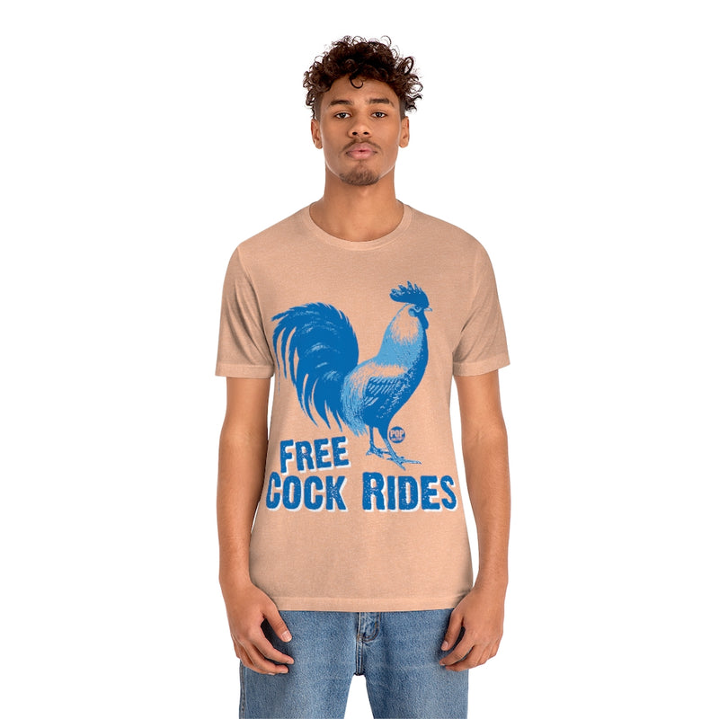 Load image into Gallery viewer, Free Cock Rides Unisex Tee
