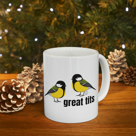 Great Tits Birds Mug