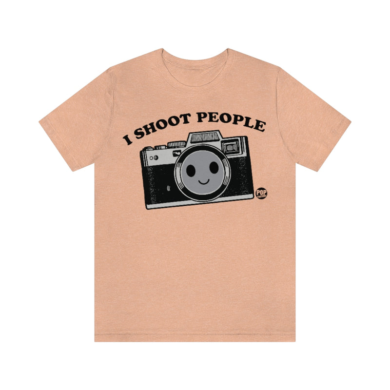 Load image into Gallery viewer, I Shoot People Unisex Tee
