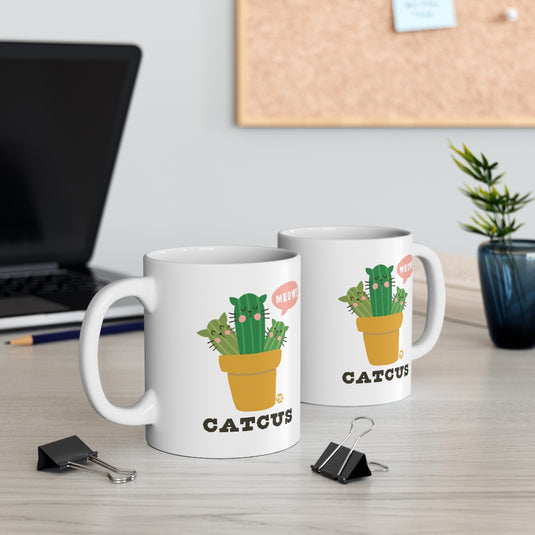 Meow! Catcus Coffee Mug