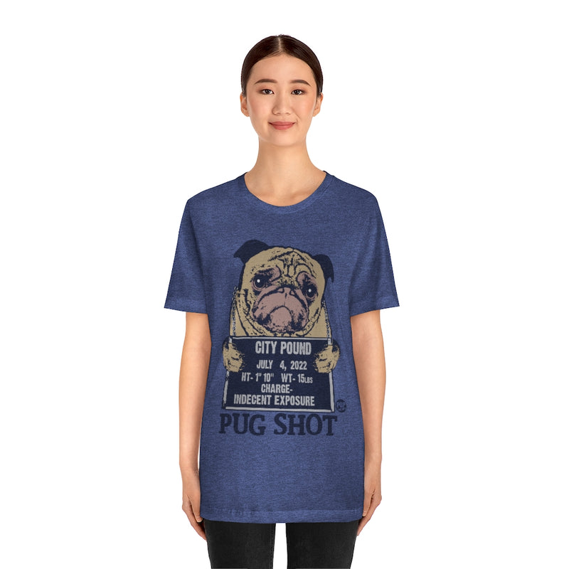 Load image into Gallery viewer, Pug Shot City Pound Unisex Tee
