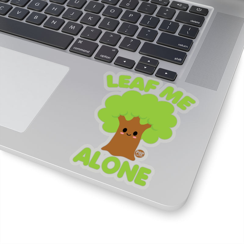 Load image into Gallery viewer, Leaf Me Alone Tree Sticker
