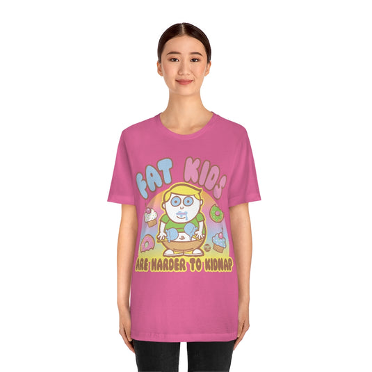 Fat Kids Kidnap Cute Unisex Tee