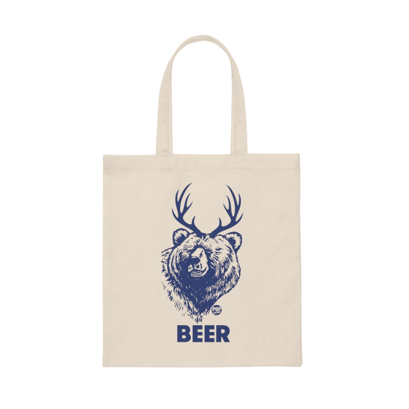 Load image into Gallery viewer, Beer Bear Face Tote
