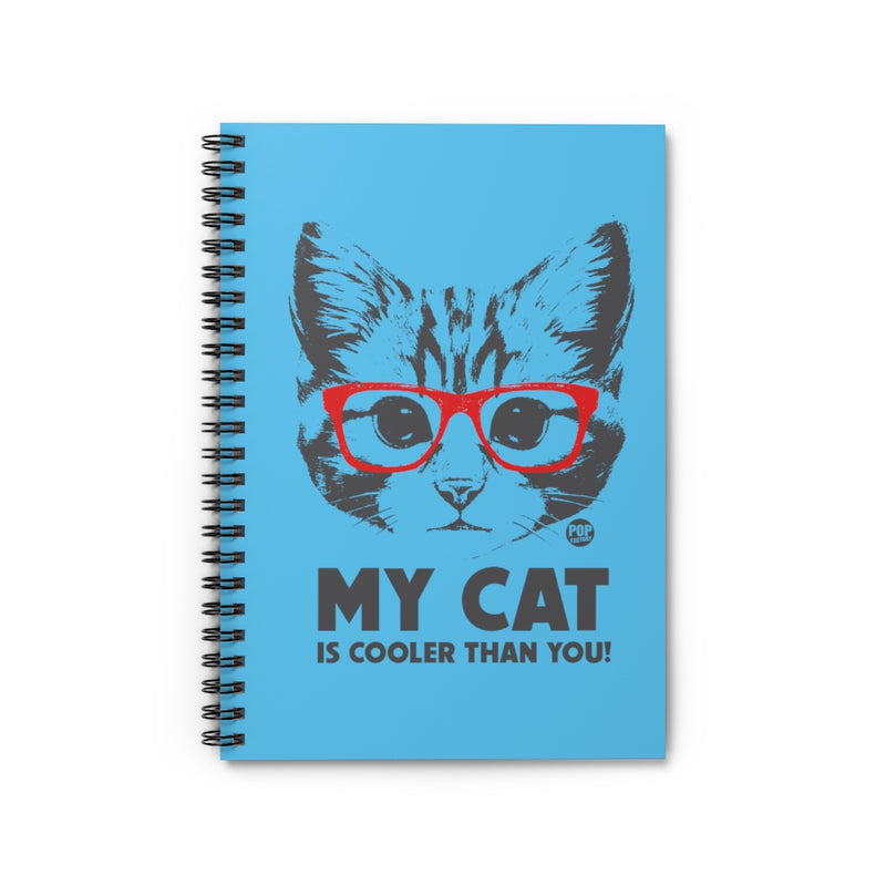 Load image into Gallery viewer, My Cat Cooler Than You Notebook #2
